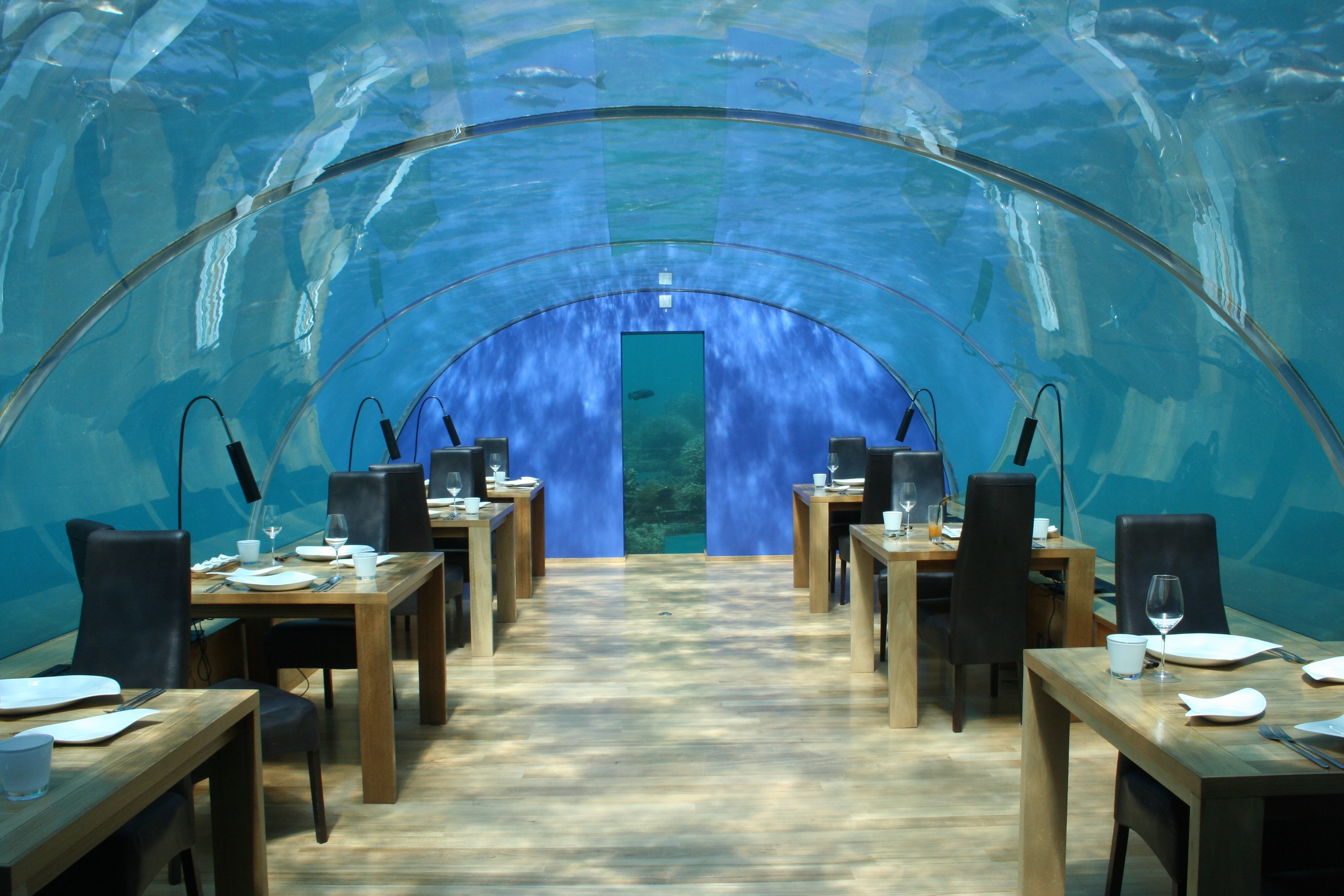 Ithaa Underwater restaurant