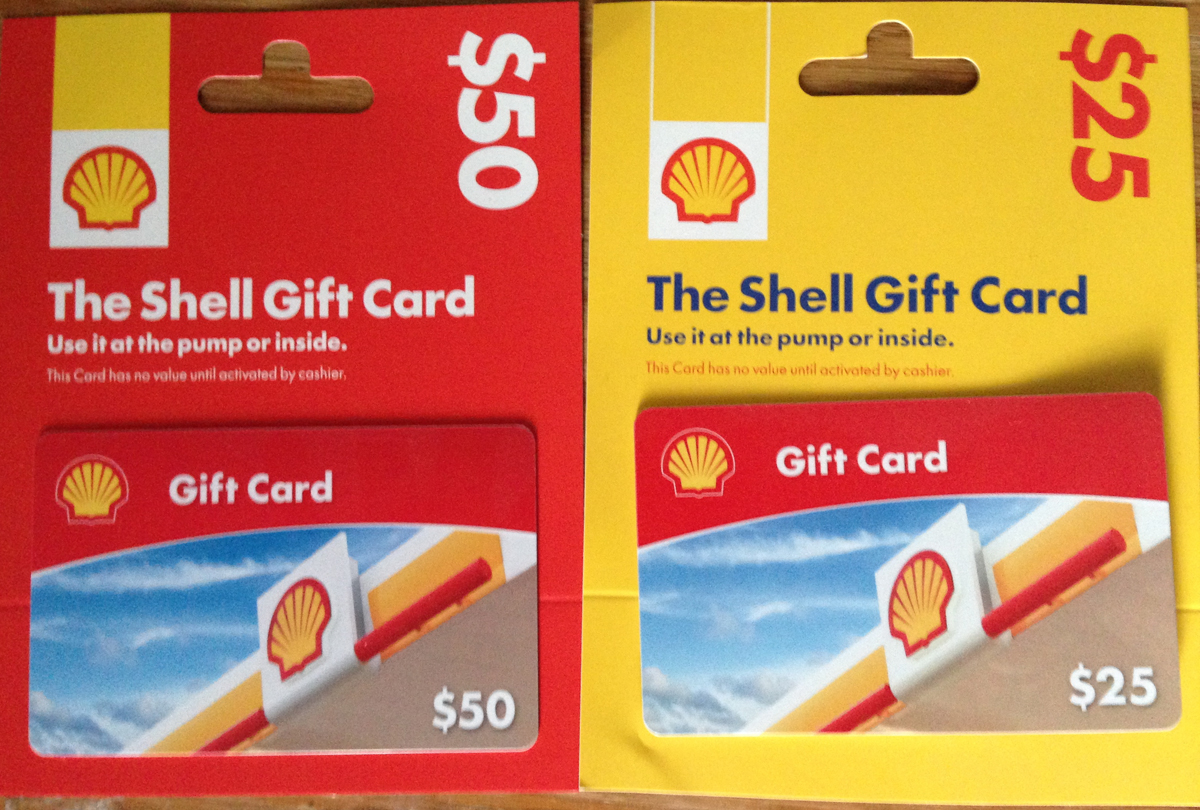 $75 of Shell Gas Cards