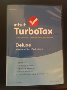 a blue and white package with text and a red check mark