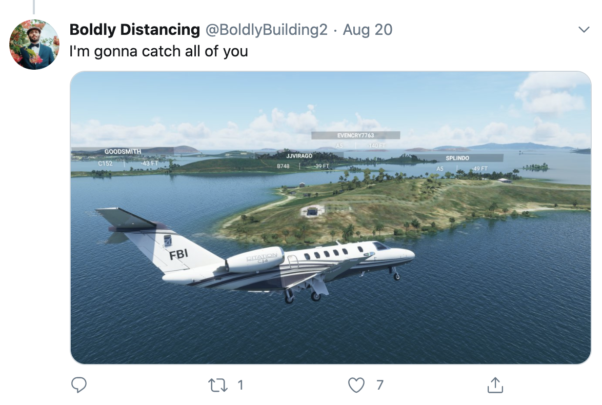 Jeffrey Epstein's Island Visited by Dozens of 'Flight Simulator